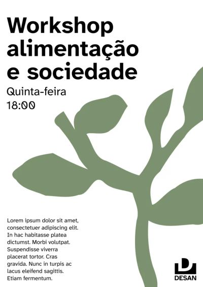 Cartaz Desan