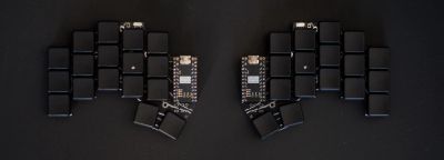 Teclado K02 - vista superior