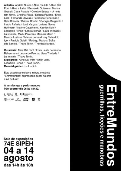Cartaz evento EntreMundos